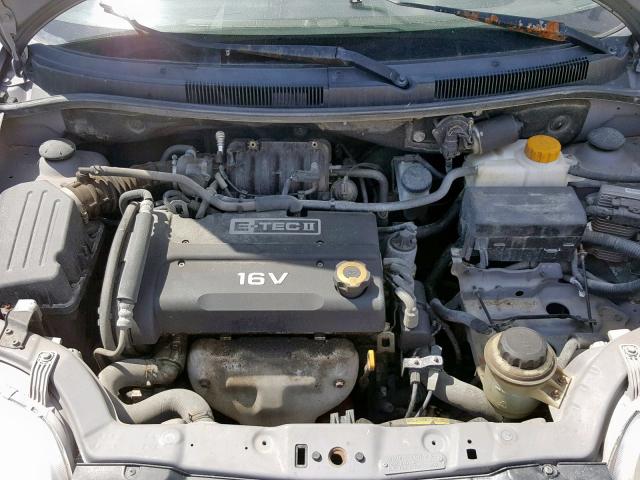 KL1TD66688B089369 - 2008 CHEVROLET AVEO BASE Boz foto 7
