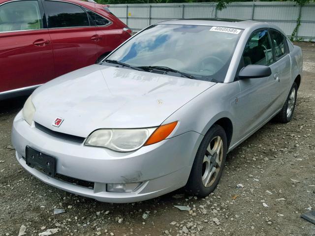 1G8AV12F43Z196189 - 2003 SATURN ION LEVEL SILVER photo 2