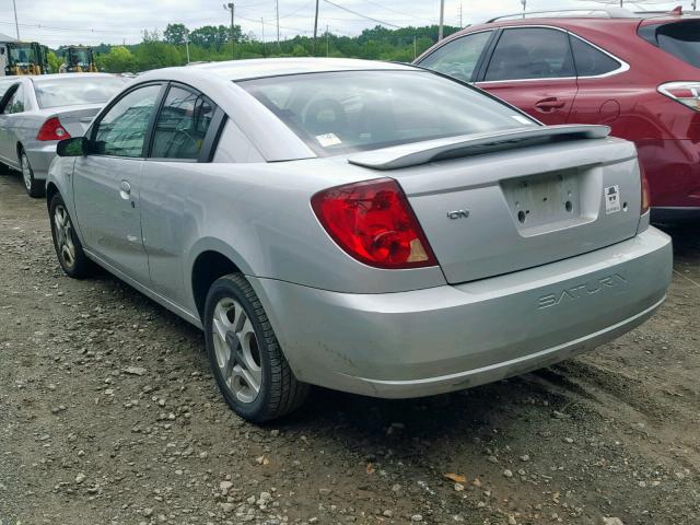 1G8AV12F43Z196189 - 2003 SATURN ION LEVEL SILVER photo 3