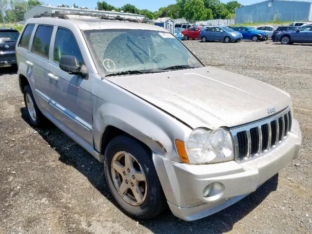 1J8HR58225C722161 - 2005 JEEP GRAND CHER SILVER photo 1