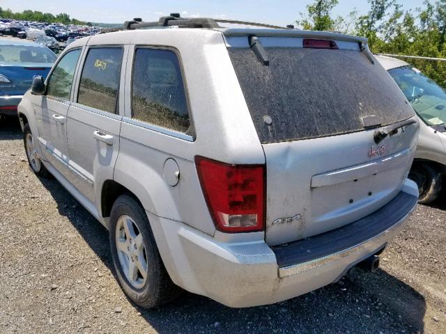 1J8HR58225C722161 - 2005 JEEP GRAND CHER SILVER photo 3