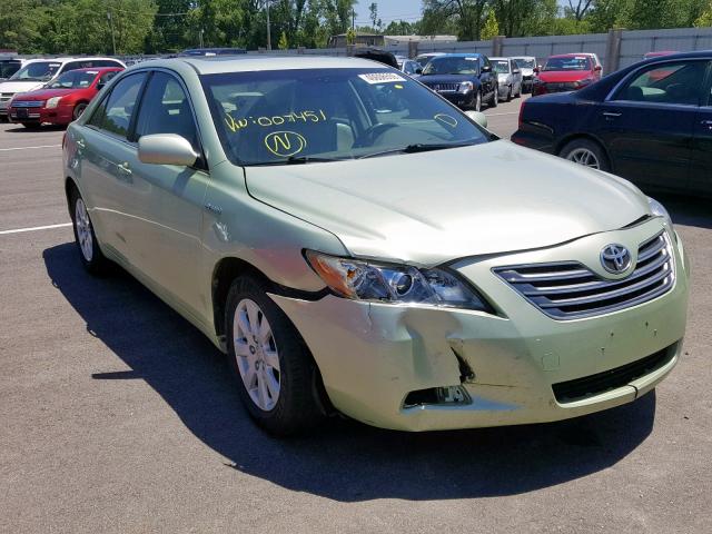 JTNBB46K173007451 - 2007 TOYOTA CAMRY NEW GREEN photo 1