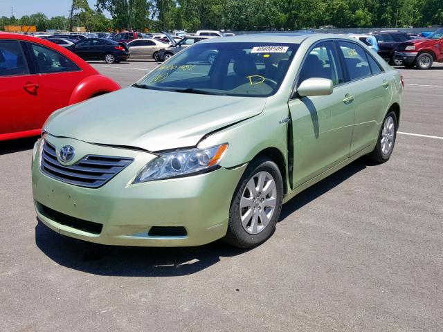 JTNBB46K173007451 - 2007 TOYOTA CAMRY NEW GREEN photo 2