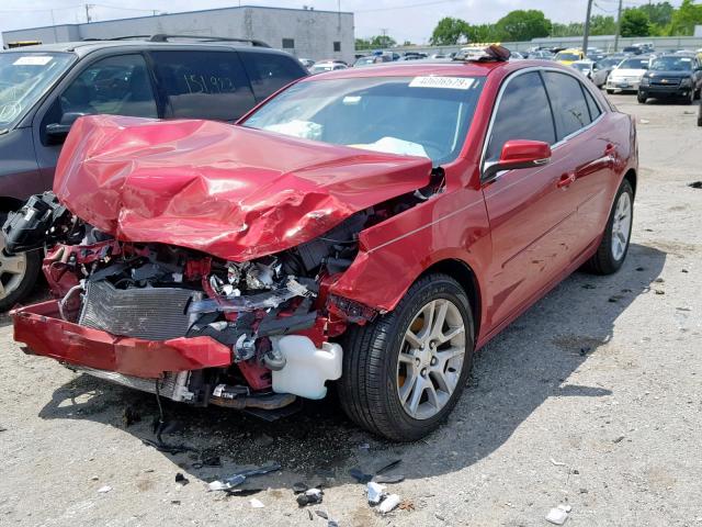 1G11C5SL4EF160430 - 2014 CHEVROLET MALIBU 1LT 勃艮第红 照片 2