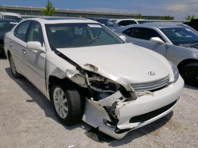 JTHBA30G545010518 - 2004 LEXUS ES 330 WHITE photo 1