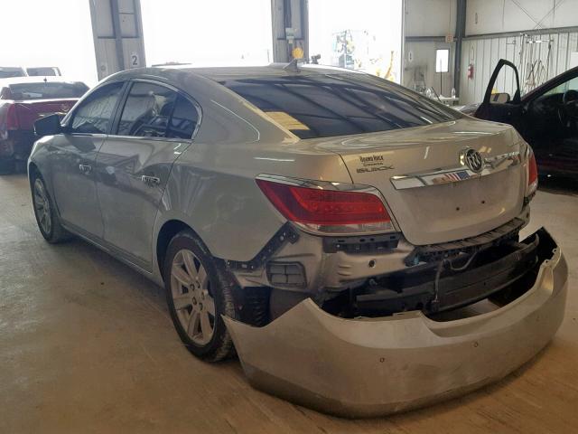 1G4GC5ED2BF306627 - 2011 BUICK LACROSSE C SILVER photo 3