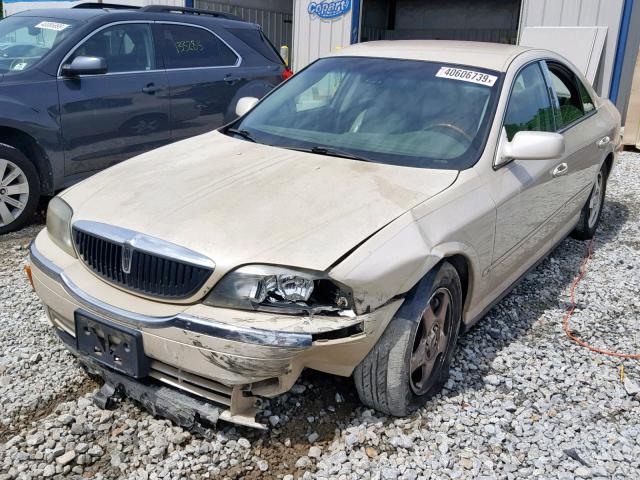 1LNHM86S0YY879359 - 2000 LINCOLN LS GOLD photo 2