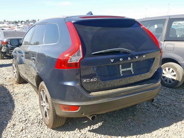 YV4902DZ8D2416817 - 2013 VOLVO XC60 T6 BLUE photo 3