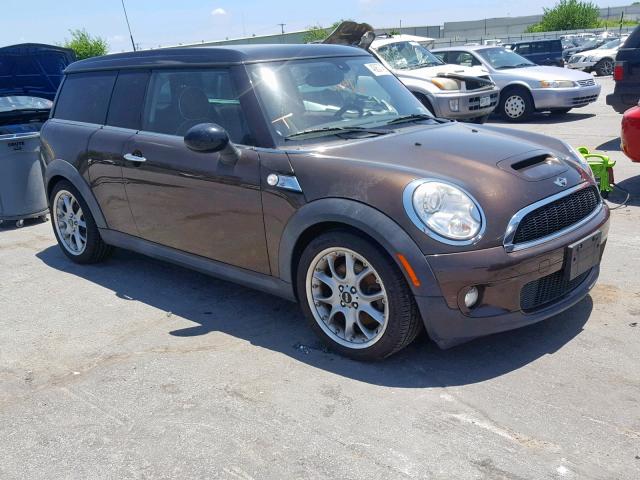 WMWMM33569TP89777 - 2009 MINI COOPER S C BROWN photo 1