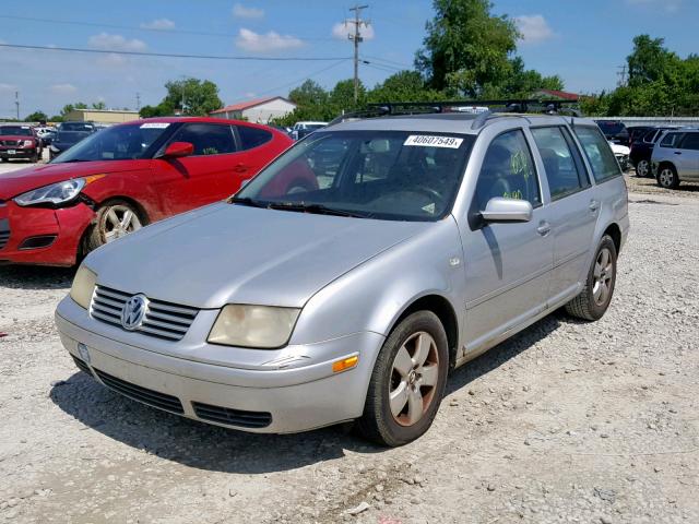 WVWSR61J95W027873 - 2005 VOLKSWAGEN JETTA GLS SILVER photo 2