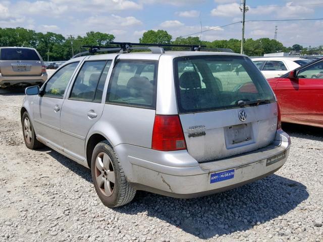 WVWSR61J95W027873 - 2005 VOLKSWAGEN JETTA GLS SILVER photo 3