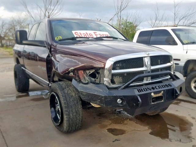 3D7KU28C24G123054 - 2004 DODGE RAM 2500 S Բորդո լուսանկար 1