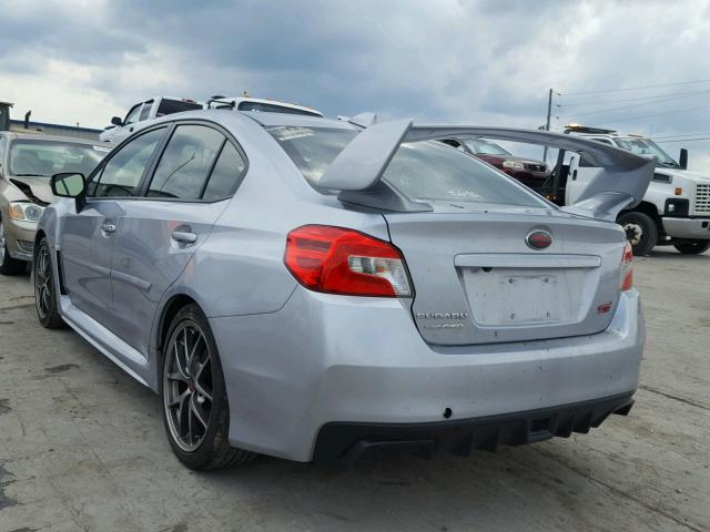 JF1VA2U6XF9826474 - 2015 SUBARU WRX STI SILVER photo 3