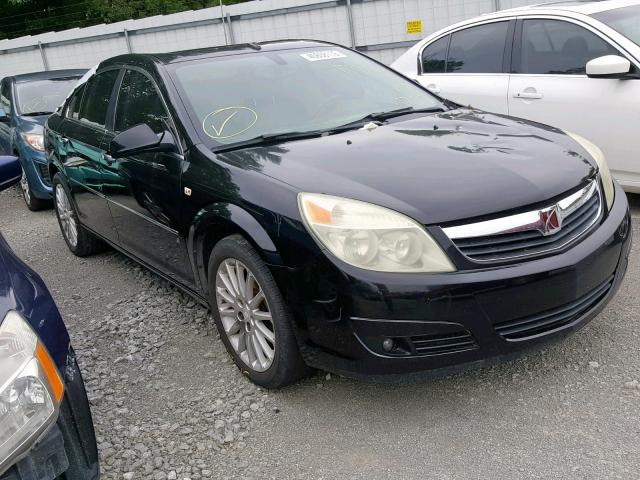 1G8ZV57747F293900 - 2007 SATURN AURA XR BLACK photo 1