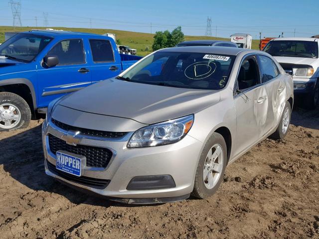 1G11C5SA9GF141387 - 2016 CHEVROLET MALIBU LIM TAN photo 2