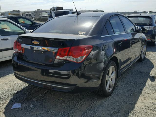 1G1PE5SB5D7152213 - 2013 CHEVROLET CRUZE BLACK photo 4