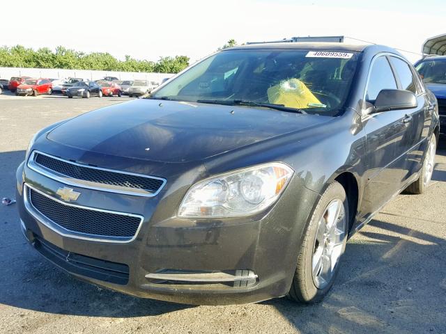1G1ZC5EB7AF219616 - 2010 CHEVROLET MALIBU 1LT 黑色 照片 2