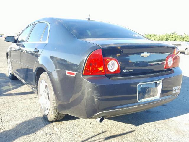 1G1ZC5EB7AF219616 - 2010 CHEVROLET MALIBU 1LT 黑色 照片 3