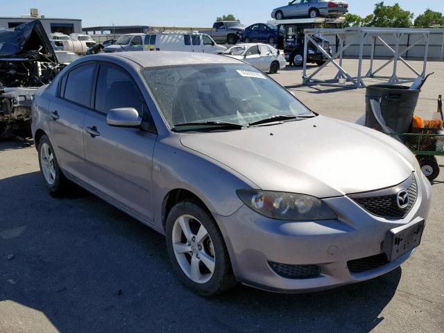 JM1BK12F551327165 - 2005 MAZDA 3 I GRAY photo 1