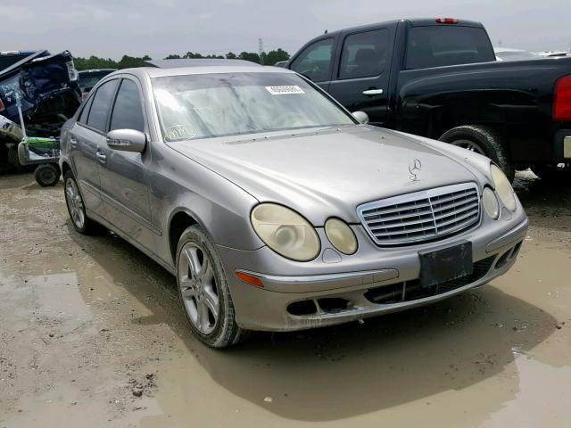 WDBUF56JX6A858347 - 2006 MERCEDES-BENZ E 350 GRAY photo 1