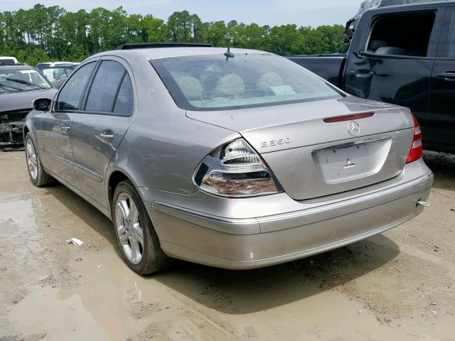 WDBUF56JX6A858347 - 2006 MERCEDES-BENZ E 350 GRAY photo 3