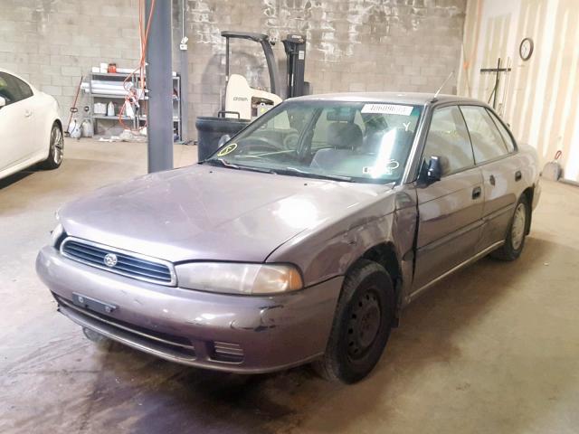 4S3BD6356S7234970 - 1995 SUBARU LEGACY L BROWN photo 2