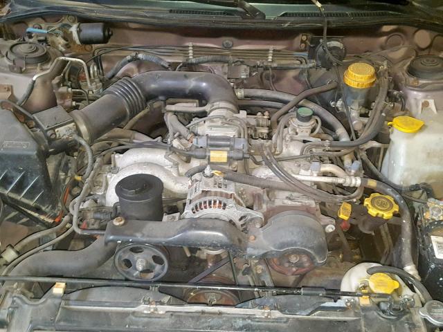 4S3BD6356S7234970 - 1995 SUBARU LEGACY L BROWN photo 7