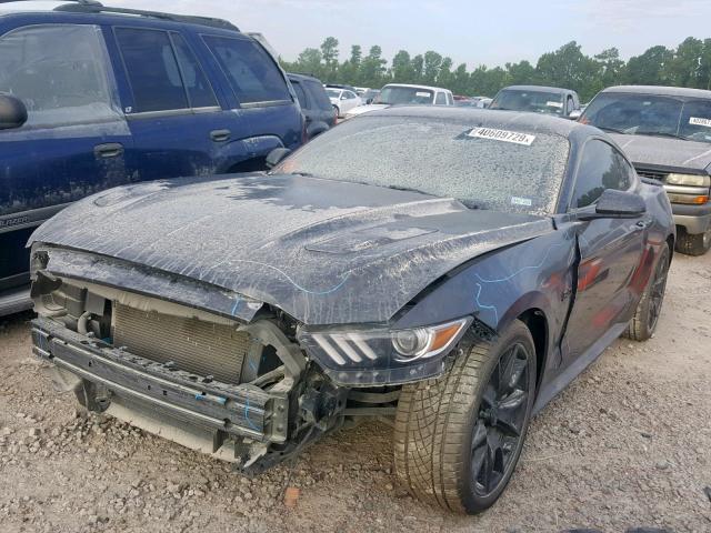 1FA6P8CF4H5329812 - 2017 FORD MUSTANG GT GRAY photo 2