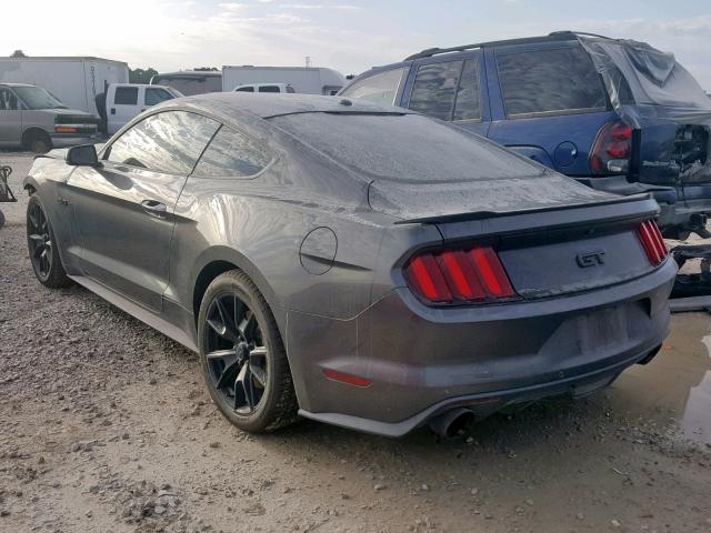 1FA6P8CF4H5329812 - 2017 FORD MUSTANG GT GRAY photo 3