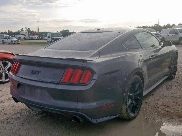 1FA6P8CF4H5329812 - 2017 FORD MUSTANG GT GRAY photo 4