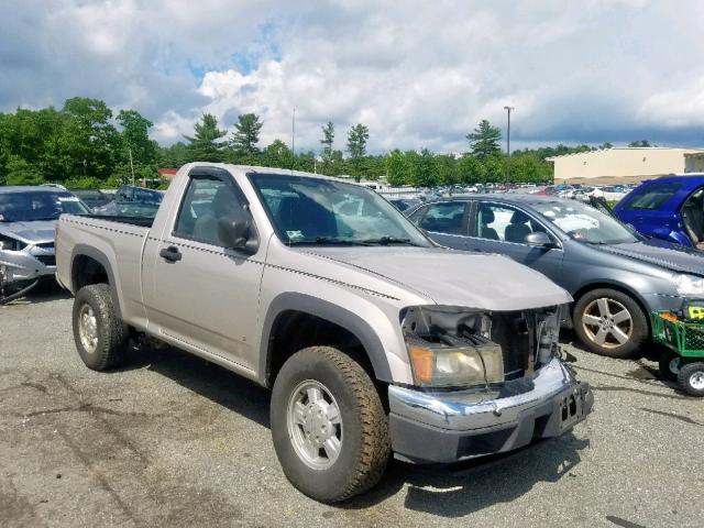 1GCDT148568135368 - 2006 CHEVROLET COLORADO TAN photo 1