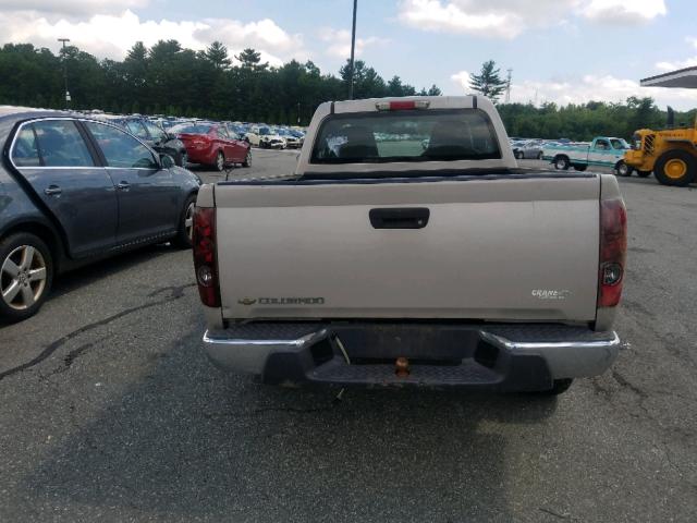 1GCDT148568135368 - 2006 CHEVROLET COLORADO TAN photo 6