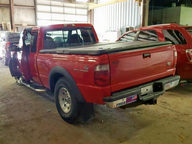 1FTZR45E32PA62382 - 2002 FORD RANGER SUP RED photo 3