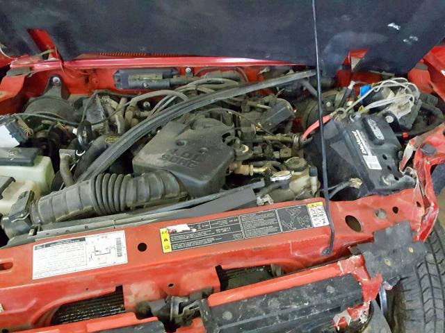 1FTZR45E32PA62382 - 2002 FORD RANGER SUP RED photo 7