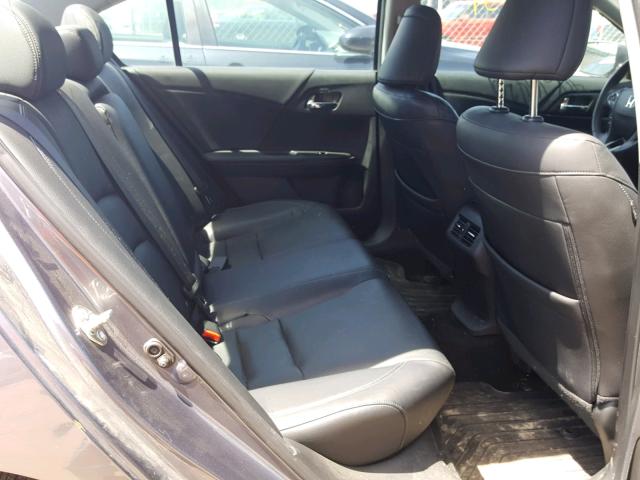 1HGCR3F84FA032049 - 2015 HONDA ACCORD EXL GRAY photo 6