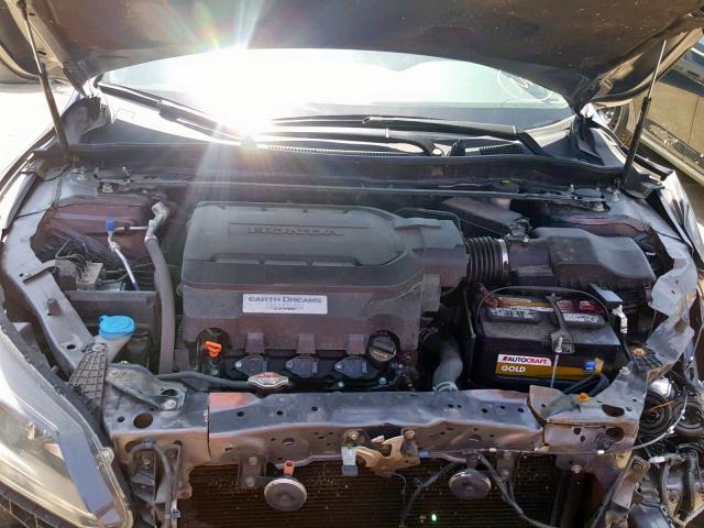 1HGCR3F84FA032049 - 2015 HONDA ACCORD EXL GRAY photo 7