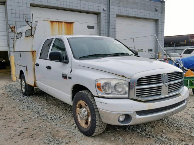 3D2WR28D58G214682 - 2008 DODGE RAM 2500 S WHITE photo 1