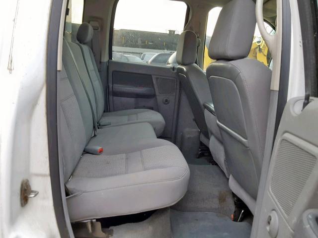 3D2WR28D58G214682 - 2008 DODGE RAM 2500 S თეთრი ფოტო 6