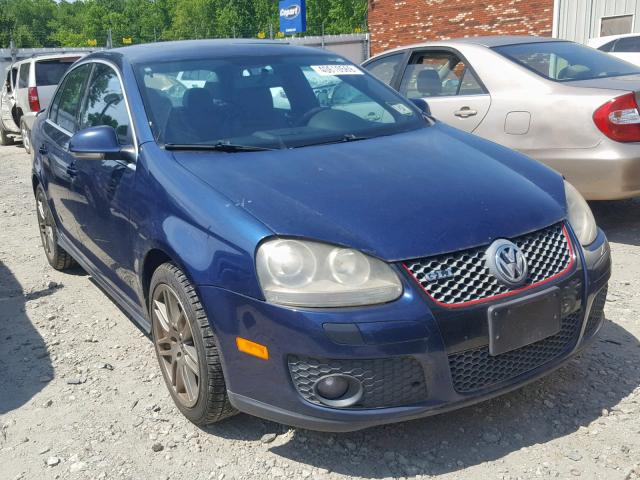 3VWXJ81K76M717198 - 2006 VOLKSWAGEN JETTA GLI BLUE photo 1