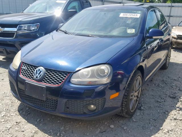 3VWXJ81K76M717198 - 2006 VOLKSWAGEN JETTA GLI BLUE photo 2