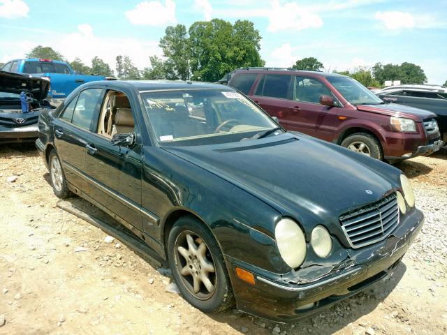 WDBJF65JX1B287505 - 2001 MERCEDES-BENZ E 320 BLACK photo 1