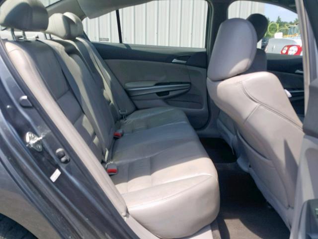 1HGCP26879A014701 - 2009 HONDA ACCORD EXL GRAY photo 6