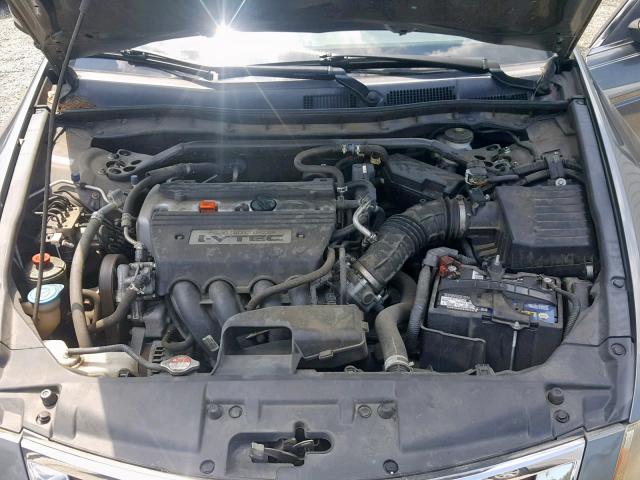 1HGCP26879A014701 - 2009 HONDA ACCORD EXL GRAY photo 7