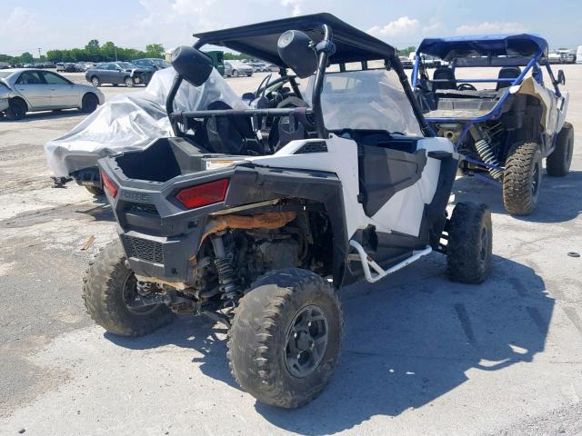 3NSVBA870JH208909 - 2018 POLARIS RZR S 900 WHITE photo 4