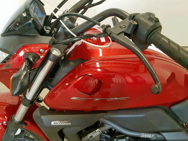 JH2RC6808EK000966 - 2014 HONDA CTX700 N RED photo 9