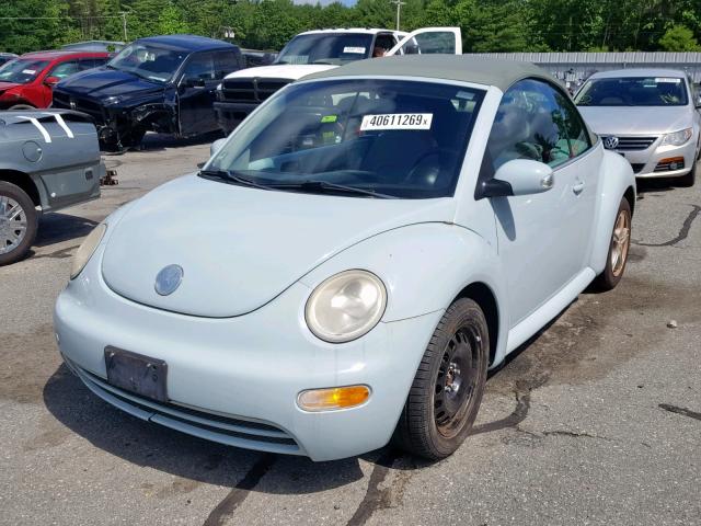 3VWBM31Y55M306258 - 2005 VOLKSWAGEN NEW BEETLE ტალღისფერი ფოტო 2