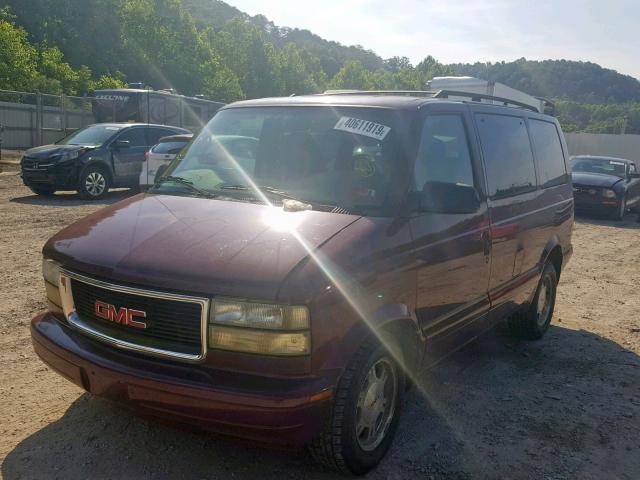 1GKEL19X03B513930 - 2003 GMC SAFARI XT BURGUNDY photo 2