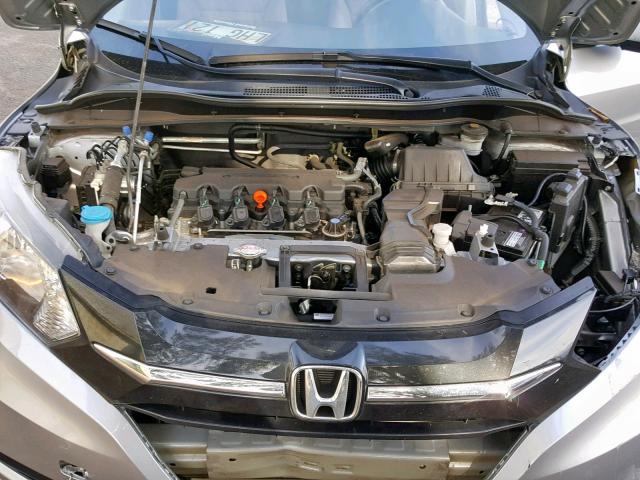 3CZRU5H79HM708910 - 2017 HONDA HR-V EXL SILVER photo 7