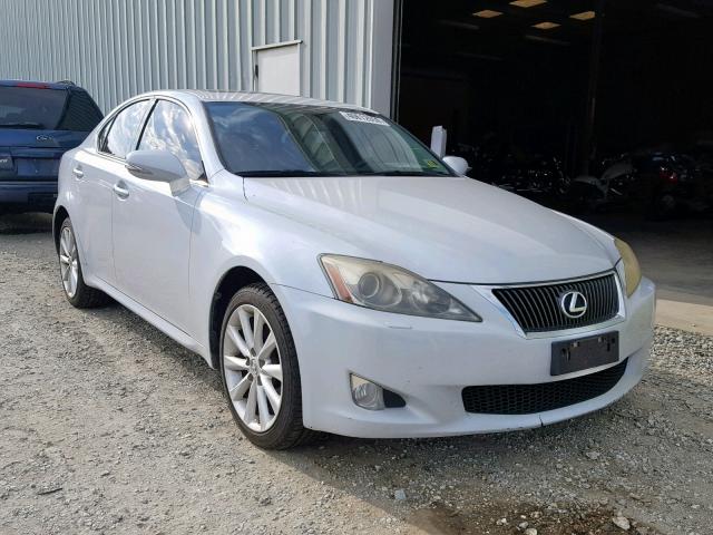 JTHCF5C29A2032651 - 2010 LEXUS IS 250 WHITE photo 1