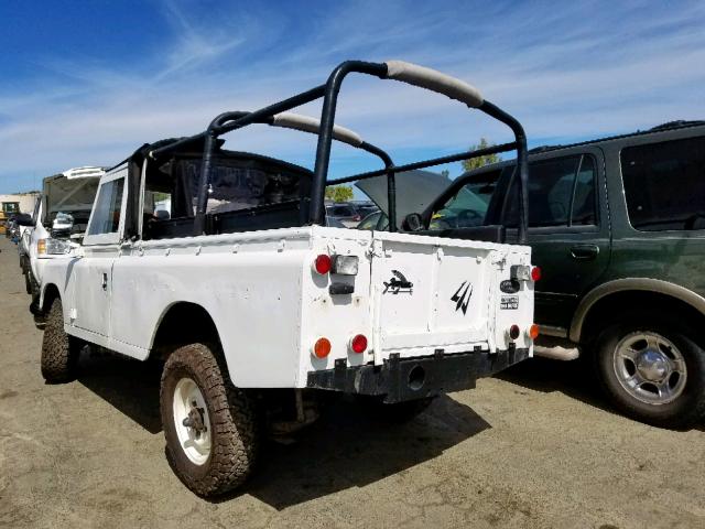 LBCAH2AA119362 - 1978 LAND ROVER LANDROVER WHITE photo 3